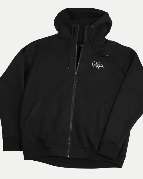 Oversize базовая худи с высоким горлом OUT FO FAME