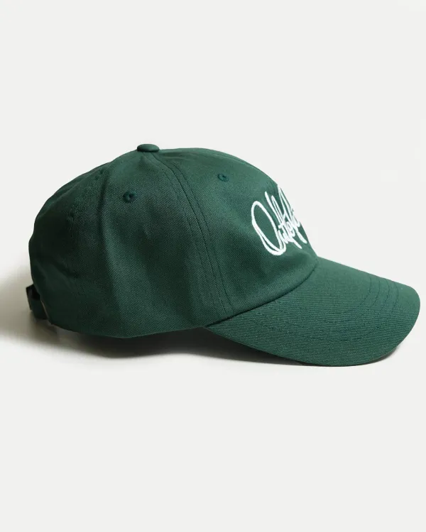 Классическая бейсболка dad hat с вышивкой streetwear