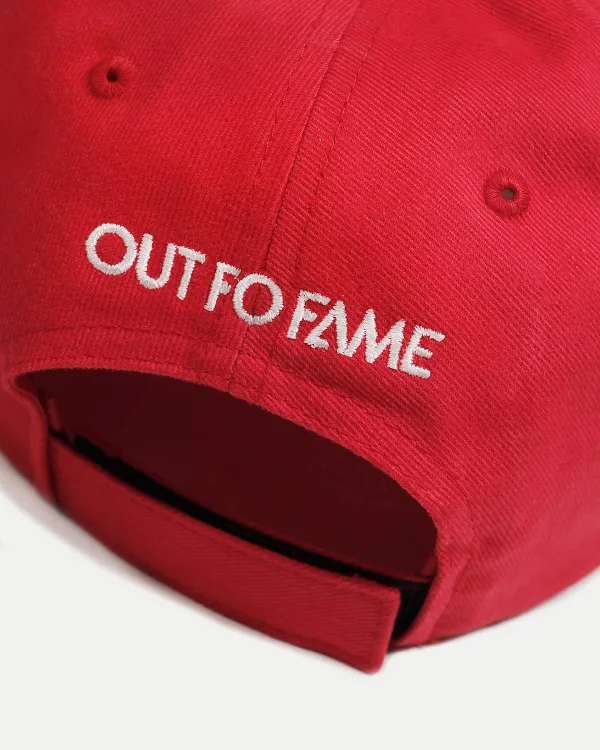 Красная бейсболка OUT FO FAME Monterrey